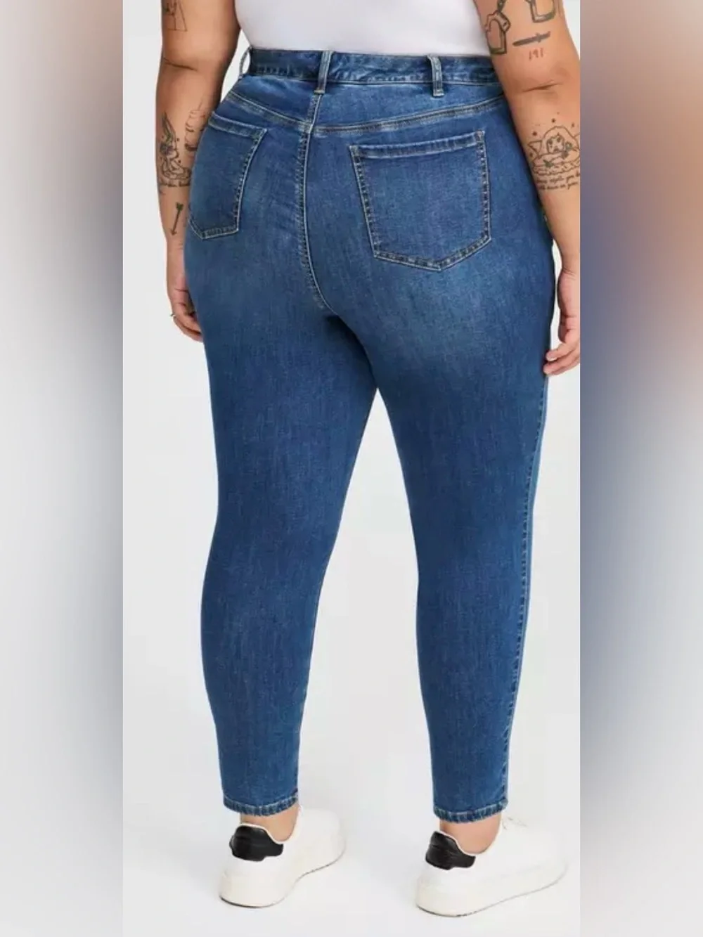 Torrid Trio High-Rise Blue Skinny Jeans Plus Size 16-20